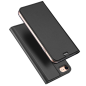 Preview: Dux Ducis Flip Tasche Skin Pro Series für iPhone SE (2022) / SE (2020) / 8 / 7 schwarz