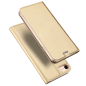 Preview: Dux Ducis Flip Tasche Skin Pro Series für Samsung GalaxyA8+ Plus (2018)  gold