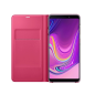 Preview: Samsung Wallet Cover für Galaxy A9 (2018) pink (EF-WA920PPEGWW)