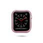 Preview: DUX DUCIS 2x Silikon TPU Schutzhülle für Apple Watch 4 40mm rosa und transparent