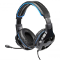 Preview: Rixus Gaming Headset Alpha Bravo + Fernbedienung, schwarz/blau