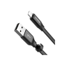 Preview: Baseus Nimble  USB / Lightning Schnell-Ladekabel/Datenkabel mit Kabelclip 2A  weiß (23cm)