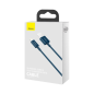 Preview: Baseus Superior Schnellladekabel USB - Lightning für iPhone, iPad 2,4A blau (2m)