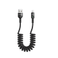 Preview: Mcdodo CA-6410 Omega Series Lightning (8 Pin) zu USB Lade-/Datenkabel, schwarz (1,8m)