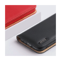 Preview: Dux Ducis Hivo Echtleder Flip Wallet mit Kartenfach für Apple iPhone 13 mini, Rot