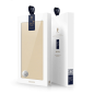 Preview: DUX DUCIS Skin Pro Flip Tasche für iPhone 14 Pro, gold