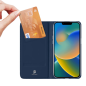 Preview: DUX DUCIS Skin Pro Flip Tasche für iPhone 14 PLUS, blau