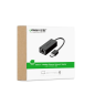 Preview: Ugreen externer Netzwerkadapter RJ45 - USB 2.0 100 Mbps Ethernet schwarz (CR110 20254)