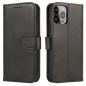 Preview: starfix Flip Book-Wallet mit Magnet und Standfunktion für Apple iPhone 15 Pro Max, schwarz