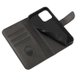 Preview: starfix Flip Book-Wallet mit Magnet und Standfunktion für Apple iPhone 15 Plus, schwarz