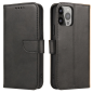 Preview: starfix Flip Book-Wallet mit Magnet und Standfunktion für Apple iPhone 15, schwarz