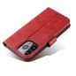 Preview: starfix Flip Book-Wallet mit Magnet und Standfunktion für Apple iPhone 15 Pro, rot