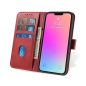 Preview: starfix Flip Book-Wallet mit Magnet und Standfunktion für Apple iPhone 15 Pro Max, rot