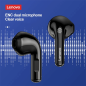 Preview: Lenovo LP12 Bluetooth 5.3 Dual Mic Earbuds IPX5 Wasserdichtes mit Akkuanzeige, weiss