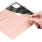 Preview: Dux Ducis Skin Pro Flip-Wallet Case für Apple iPhone 15 Plus, pink