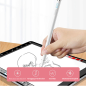 Preview: Yesido ST05 Wiederaufladbar Aktiver Stylus Touch-Stift Kapazitiver Sylus-Pen, weiss