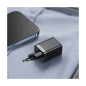 Preview: Baseus Super Si Pro Schnellladegerät USB-A / USB-C 30W Power Delivery Quick Charge schwarz