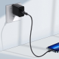 Preview: Baseus Ingenuity Series Mini USB 3.1 OTG auf USB Typ C Adapter schwarz (ZJJQ000101)