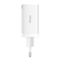 Preview: Baseus GaN 2x USB-C 1x USB-A 65W Schnellladegerät GaN5 Pro + USB-C zu USB-C 100W Ladekabel, weiss