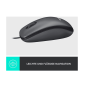 Preview: Logitech M100 Refresh 2022 Optical Mouse grau, USB (910-006652)