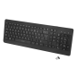 Preview: LogiLink 2.4GHz Wireless Tastatur, schwarz (ID0203)