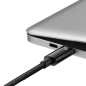 Preview: Baseus Tungsten Gold Lade-/Datenkabel USB-C zu USB-C 480 Mbit/s 240 W, schwarz 2M (CAWJ040101)