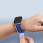 Preview: Dux Ducis Magnet-Armband (LD-Version) für Apple Watch SE, 9, 8, 7, 6, 5, 4, 3, 2, 1 (41, 40, 38 mm) Armband, blau