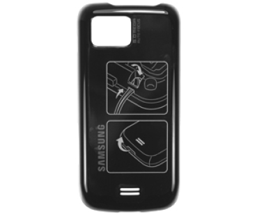 Samsung S8000 Akkudeckel Cover schwarz