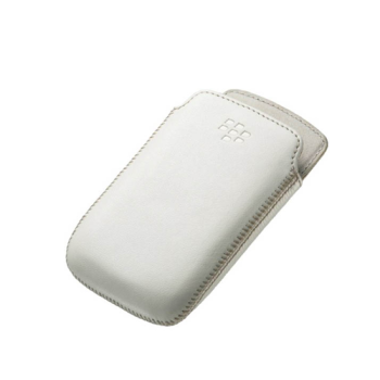 Blackberry ACC-41658-201 Leder Tasche für 9380 weiss