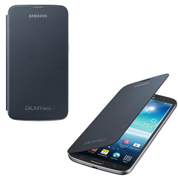 Samsung EF-FI920BB Flip Cover für I9205 Galaxy Mega schwarz