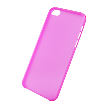 Ultradünne Frostcover Case für iPhone 5C rosa