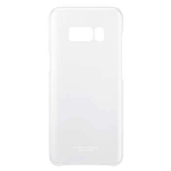 Samsung Clear Cover EF-QG955CS für Galaxy S8+ Plus silber