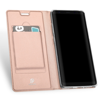 Dux Ducis Flip Tasche Skin Pro Series für Apple iPhone X / Xs rosegold