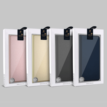 Dux Ducis Flip Tasche Skin Pro Series für iPhone 8 Plus / 7 Plus grau