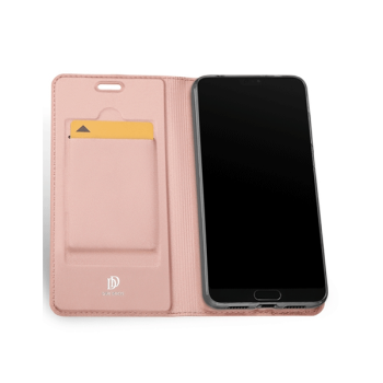 Dux Ducis Flip Tasche Skin Pro Series für Nokia 8 rosegold