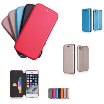 Motomo Flip Case für Apple iPhone X/Xs mit Kartenfach rot