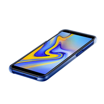 Samsung Gradation Cover für Galaxy J6+ blau (EF-AJ610CLEGWW)