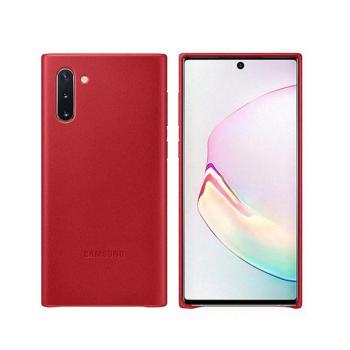 Samsung Leather Cover für Galaxy Note 10 rot (EF-VN970LREGWW)