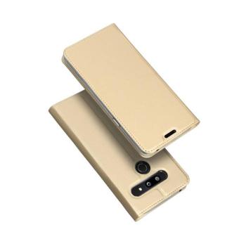 DUX DUCIS Skin Pro Flip Tasche für LG G8 ThinQ gold