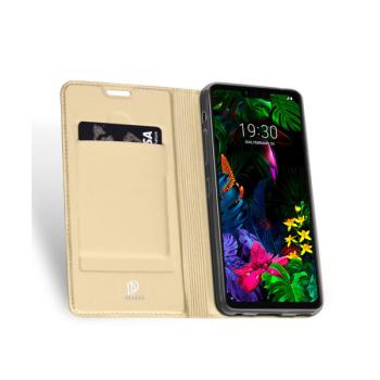 DUX DUCIS Skin Pro Flip Tasche für LG G8 ThinQ gold