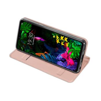 DUX DUCIS Skin Pro Flip Tasche für LG G8 ThinQ rosa