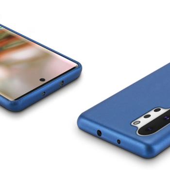 DUX DUCIS Skin Lite PU Leder Cover - Schutzhülle für Samsung Galaxy Note 10+ PLUS blau