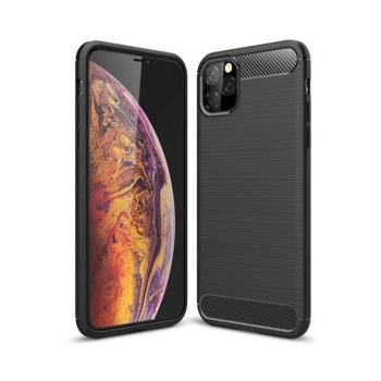 Carbon Flexibel Silikon-Hülle TPU für iPhone 11 schwarz