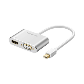 Ugreen HDMI / VGA - Mini DisplayPort Adapter Full HD 1080p silber