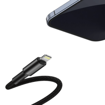 Baseus Ladekabel / Datenkabel USB Typ C zu Lightning - fast charge - Schnelladung 20W schwarz (1m)