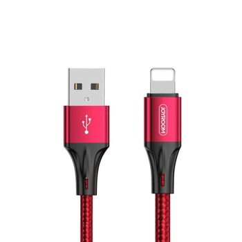 Joyroom Lade-/Datenkabel- USB - Lightning 3 A 0,2 m rot