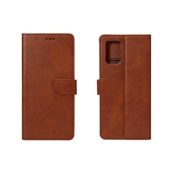 starfix Book-Wallet Schutz-Hülle für Samsung Galaxy S9 (SM-G960F), dunkelbraun