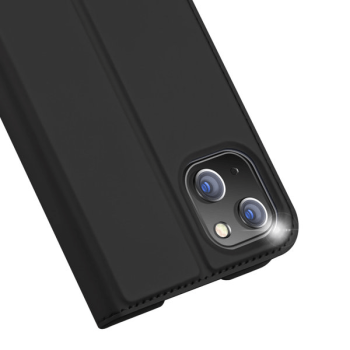 DUX DUCIS Skin Pro Flip Tasche für iPhone 14, schwarz