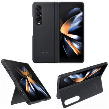 Samsung Slim Standing Cover für Galaxy Z Fold 4 schwarz (EF-MF936CBEGWW)