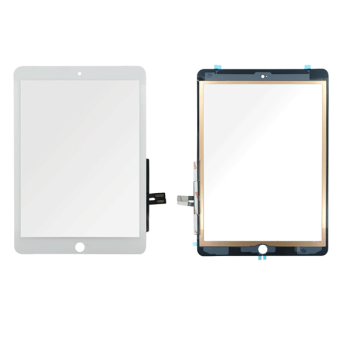 Touchscreen + Displayglas für iPad 6 2018 (A1893/A1954), weiss